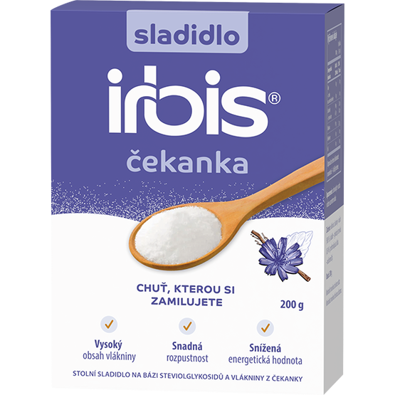 Irbis Čekanka - sypké sladidlo 200 g