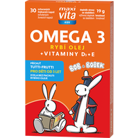 Maxi Vita Kids Omega 3 + vitaminy D a E