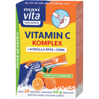 Maxi Vita Vitamin C komplex + acerola + šípek + zinek