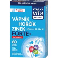 Maxi Vita Exclusive Vápník–hořčík–zinek forte+