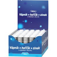 eMVe Vápník-hořčík-zinek + vitaminy C, D3 a K1